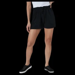 Discount Pieces Neora Hw Frill Shorts Black Svart