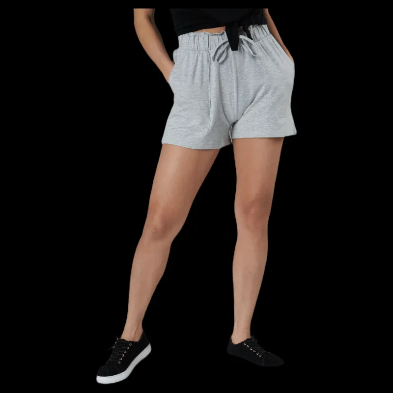 Clearance Pieces Neora Hw Frill Shorts Grey Grå
