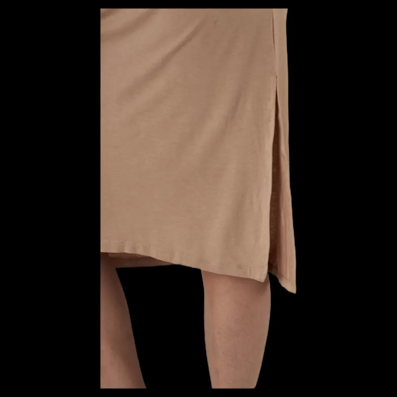 Best Pieces Neora Ss Fold Up Dress Beige