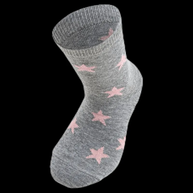 Discount Molo Nesi Stars 2-Pack Pink/Grey Rosa och Grå