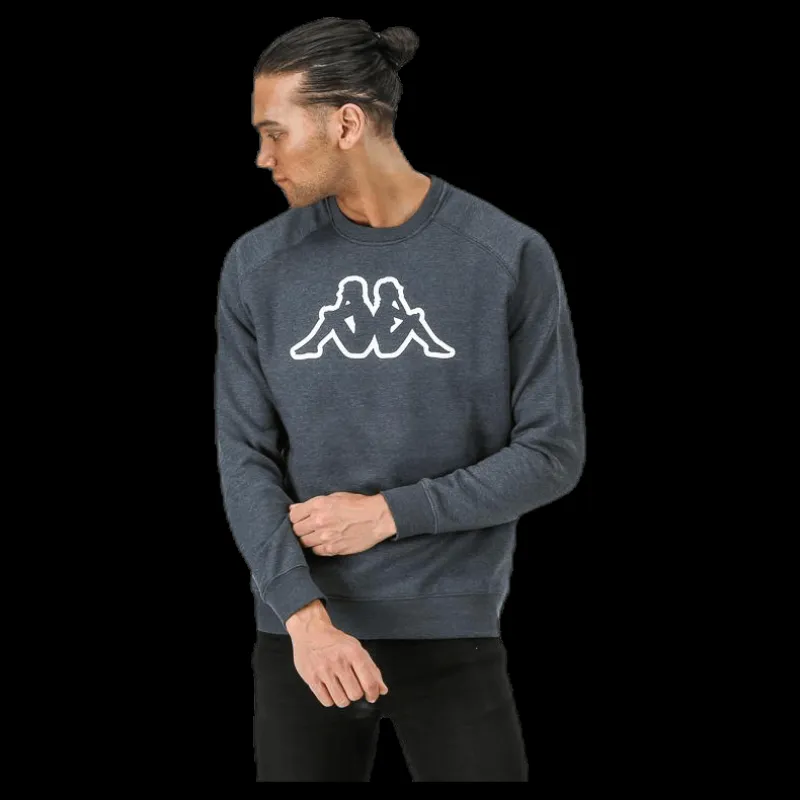 Kappa Nettuno Crewneck Blue Blå Hot
