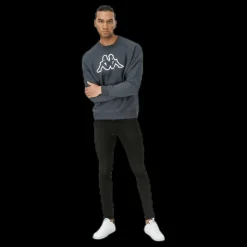 Kappa Nettuno Crewneck Blue Blå Hot