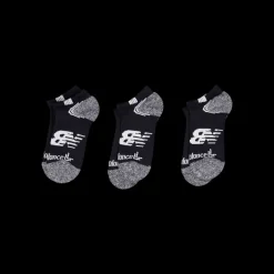 New Balance Unisex No Show Run Black,white Svart och Vit Outlet