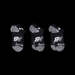 New Balance Unisex No Show Run Black,white Svart och Vit Outlet