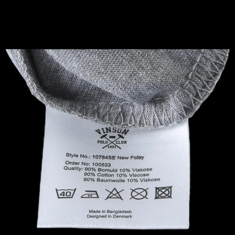 Hot Vinson Polo Club New Foley Grey Grå