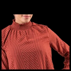 Only New Kayla L/S Top Red Röd Discount