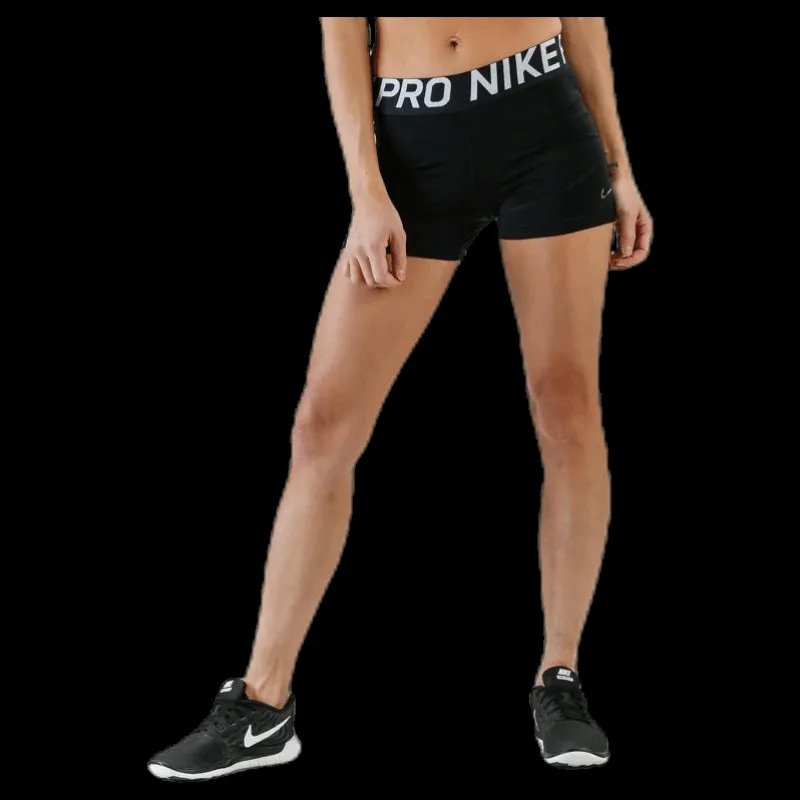 Sale Nike New Pro Short 3in Black Svart