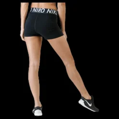 Sale Nike New Pro Short 3in Black Svart