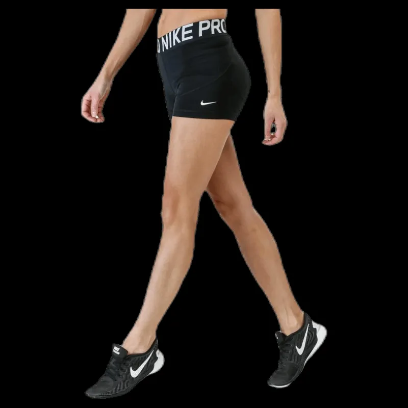 Sale Nike New Pro Short 3in Black Svart