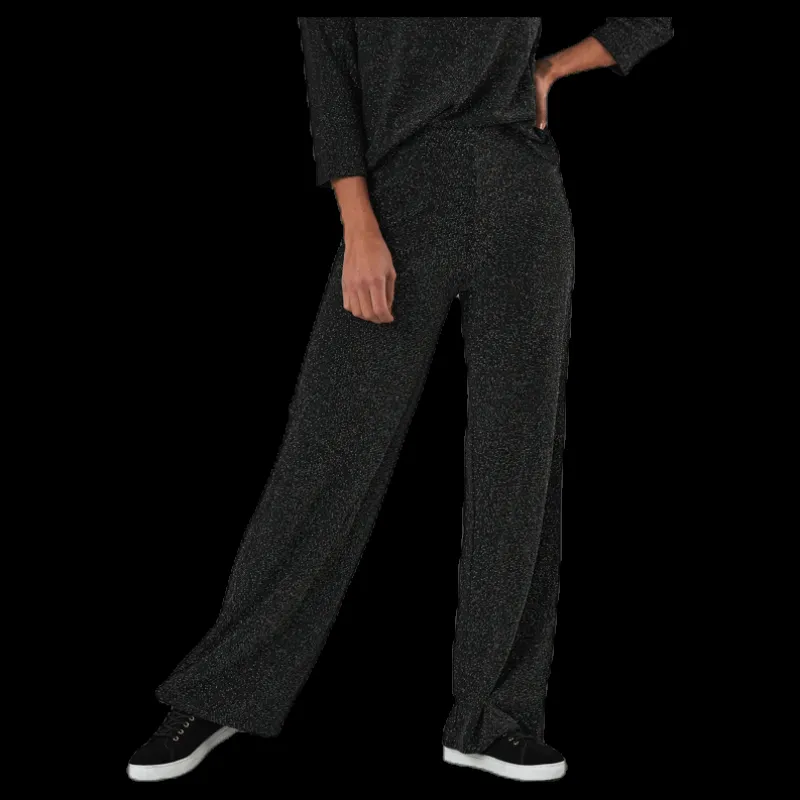 Only New Queen Glitter Pant Jrs Black Svart Online