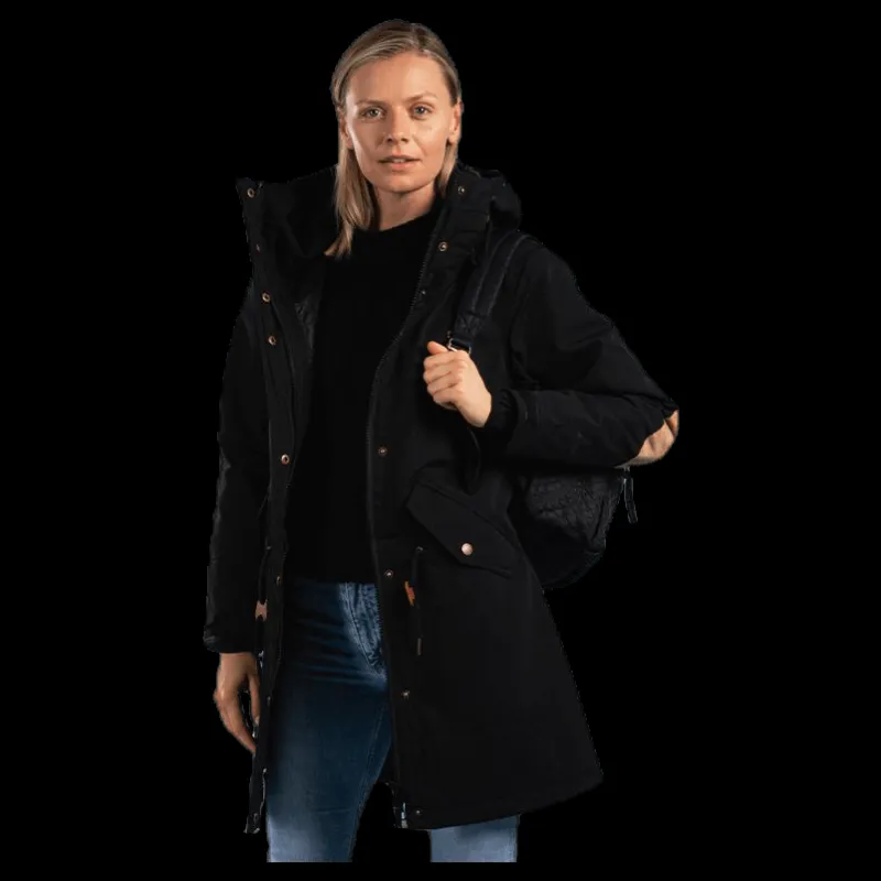 2117 of Sweden Ängsbo Parka Black Clearance