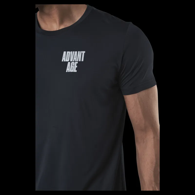 Discount Björn Borg Night Perf Tee Black Svart