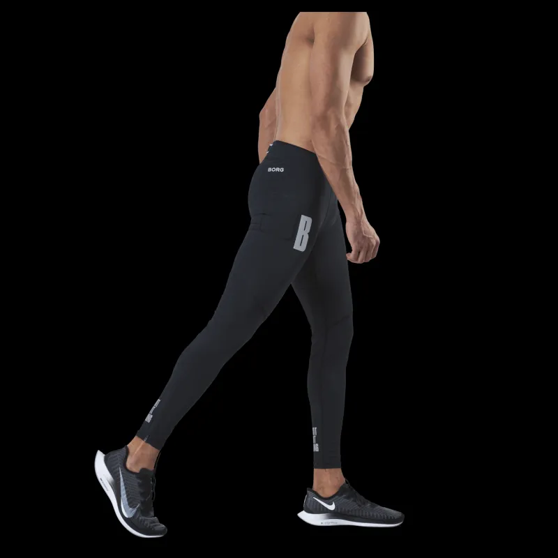 Clearance Björn Borg Night Tights Black Svart