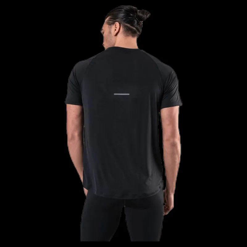 Outlet ASICS Night Track SS Top Black Svart