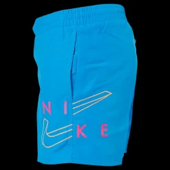 Discount Nike Swim Nike B 4" Volley Short Split L Photo Blue Blå