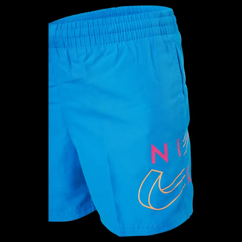 Discount Nike Swim Nike B 4" Volley Short Split L Photo Blue Blå