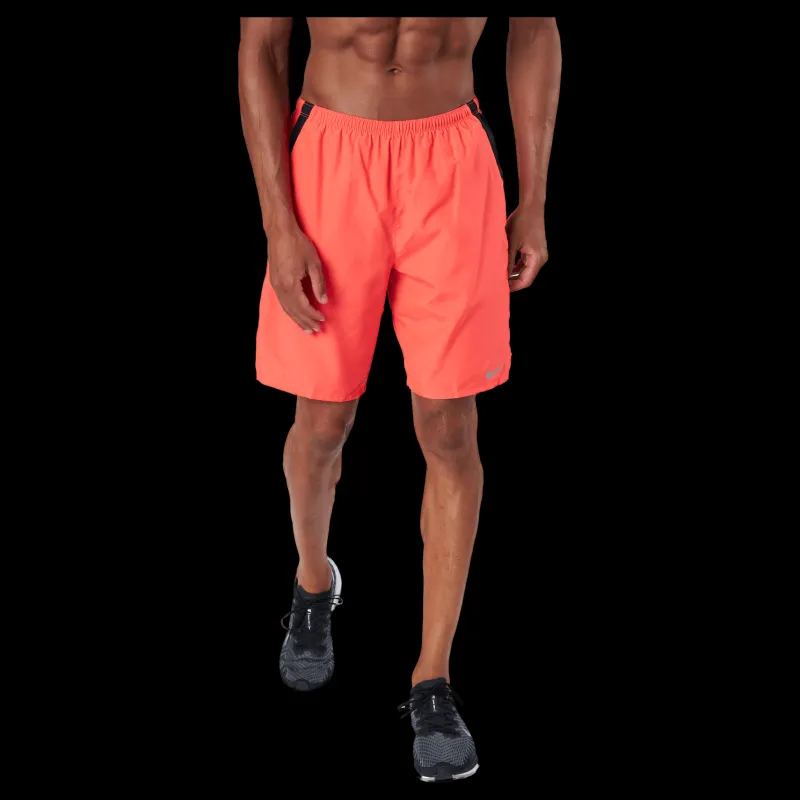 New Nike Challenger Men's Brief-li Bright Crimson/black/reflectiv Röd