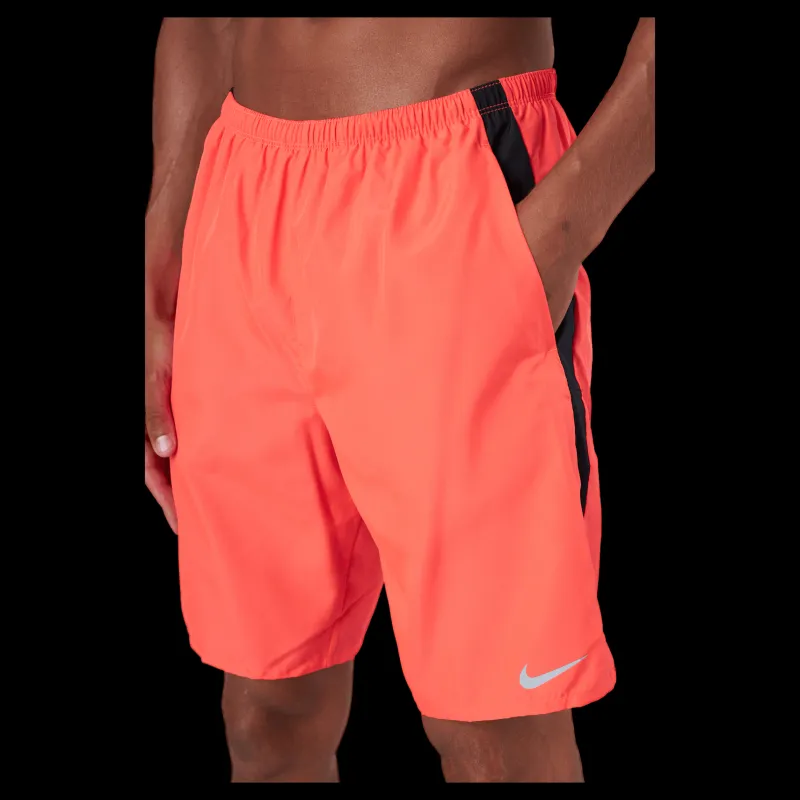 New Nike Challenger Men's Brief-li Bright Crimson/black/reflectiv Röd