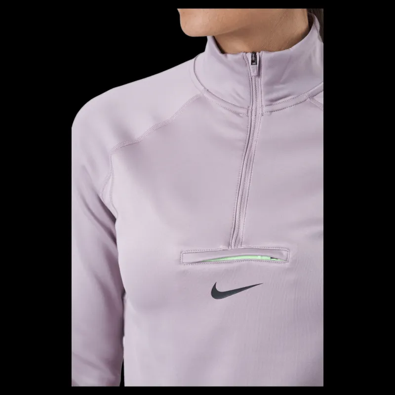 Sale Nike Dri-fit Element Women's T Plum Fog/lime Glow/black Lila