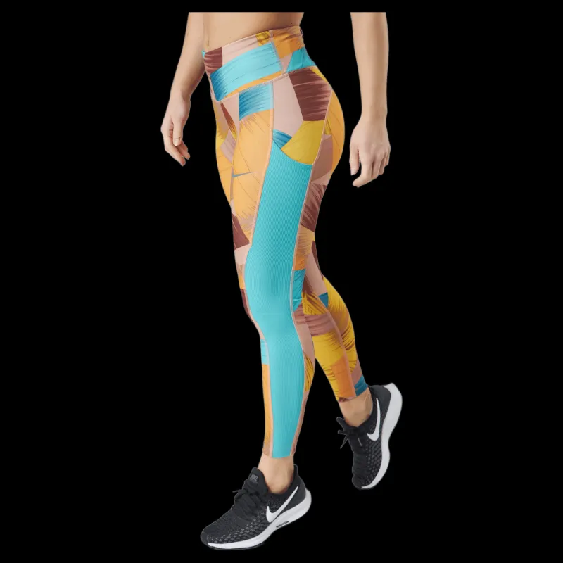 Sale Nike Dri-fit Epic Luxe Women's Rose Whisper/washed Teal/cool Flerfärgad