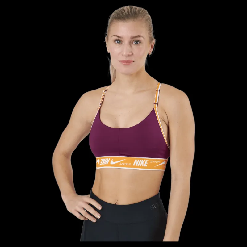 Nike Dri-fit Indy Women's Ligh Sangria/light Curry/white Lila New