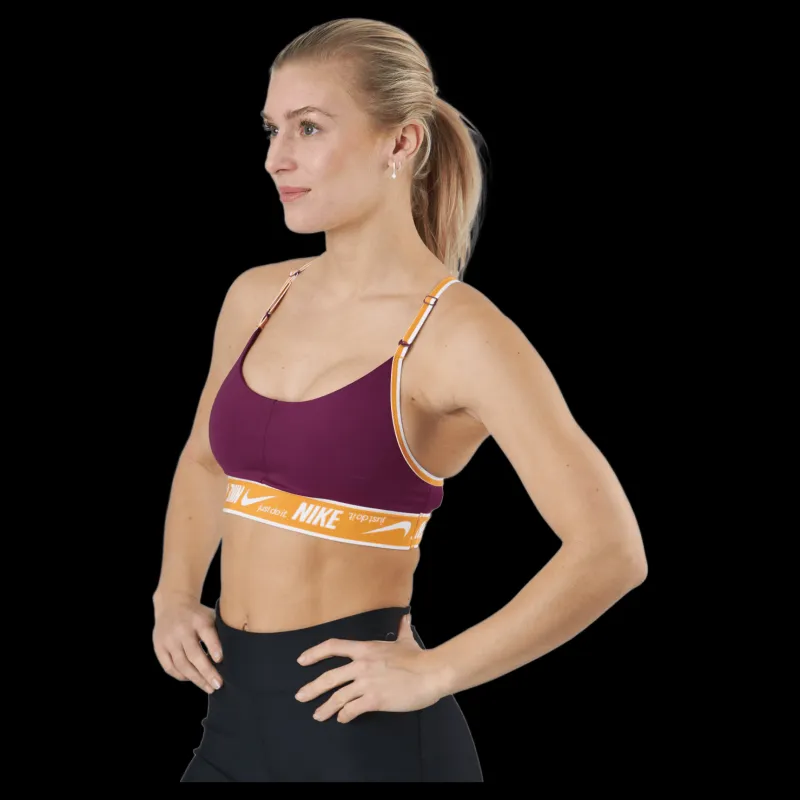 Nike Dri-fit Indy Women's Ligh Sangria/light Curry/white Lila New