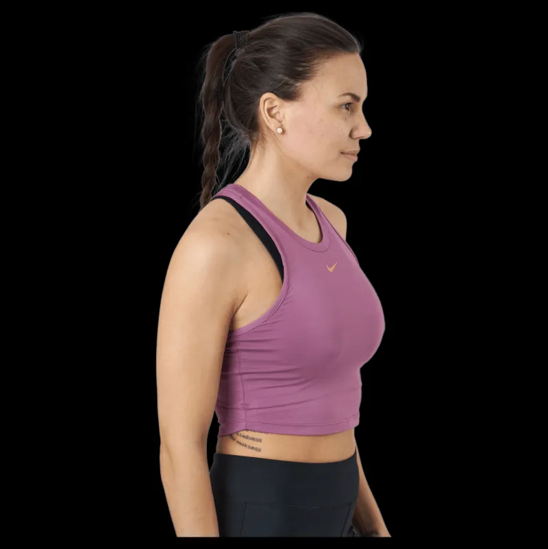 Nike Dri-fit One Luxe Women's Light Bordeaux/metallic Gold Lila Clearance