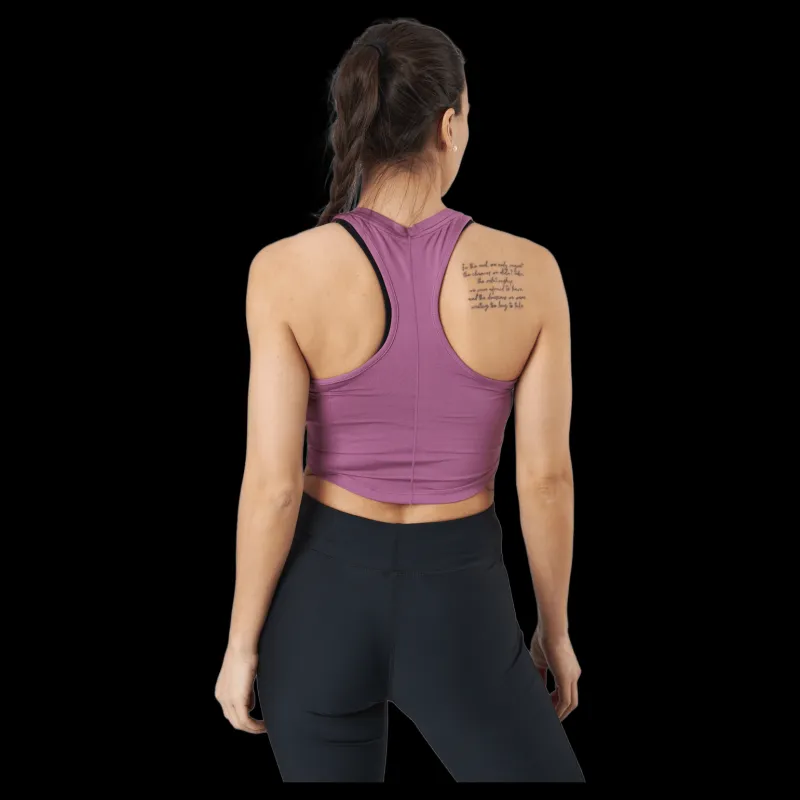 Nike Dri-fit One Luxe Women's Light Bordeaux/metallic Gold Lila Clearance