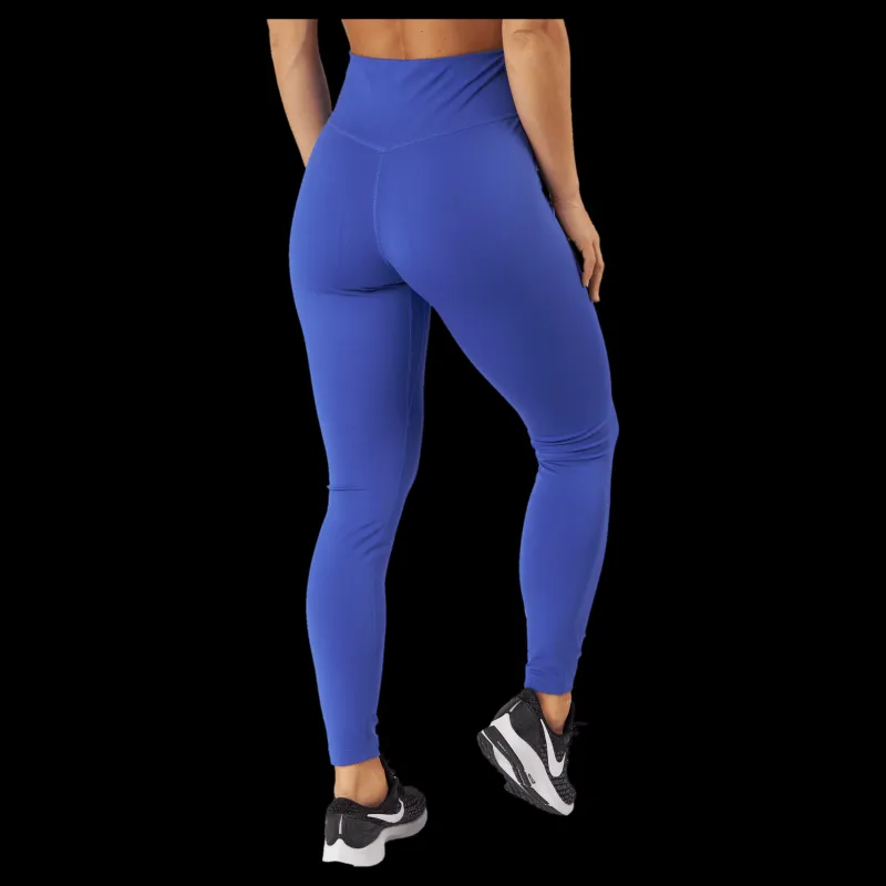 Nike Dri-fit One Women's Mid-r Lapis/white Blå Sale