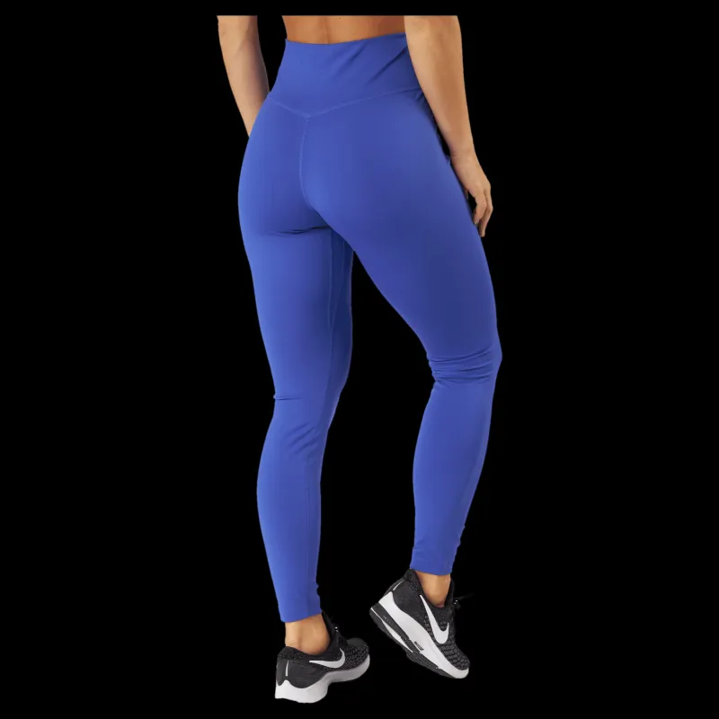Nike Dri-fit One Women's Mid-r Lapis/white Blå Sale
