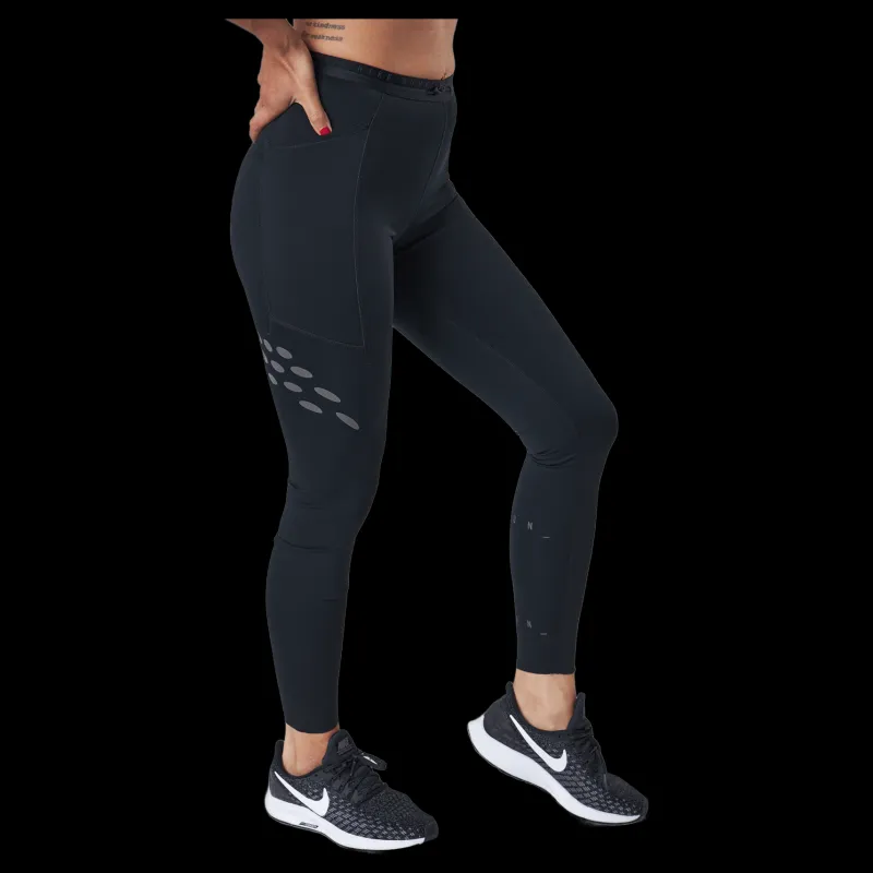 Nike Dri-fit Run Division Wome Black/black Svart Hot