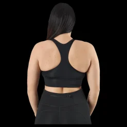 Best Nike Dri-fit Swoosh Women's Me Black/black/white Svart