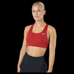 Nike Dri-fit Swoosh Women's Me Cinnabar/white Röd