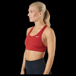 Nike Dri-fit Swoosh Women's Me Cinnabar/white Röd
