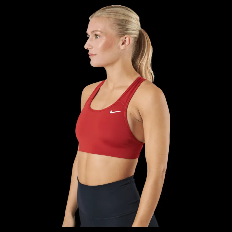 Nike Dri-fit Swoosh Women's Me Cinnabar/white Röd