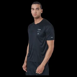 New Nike Dri-fit Uv Run Division M Black/reflective Silv Svart