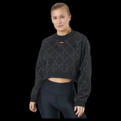 Nike Dri-fit Women's Novelty F Black/metallic Gold Svart Best