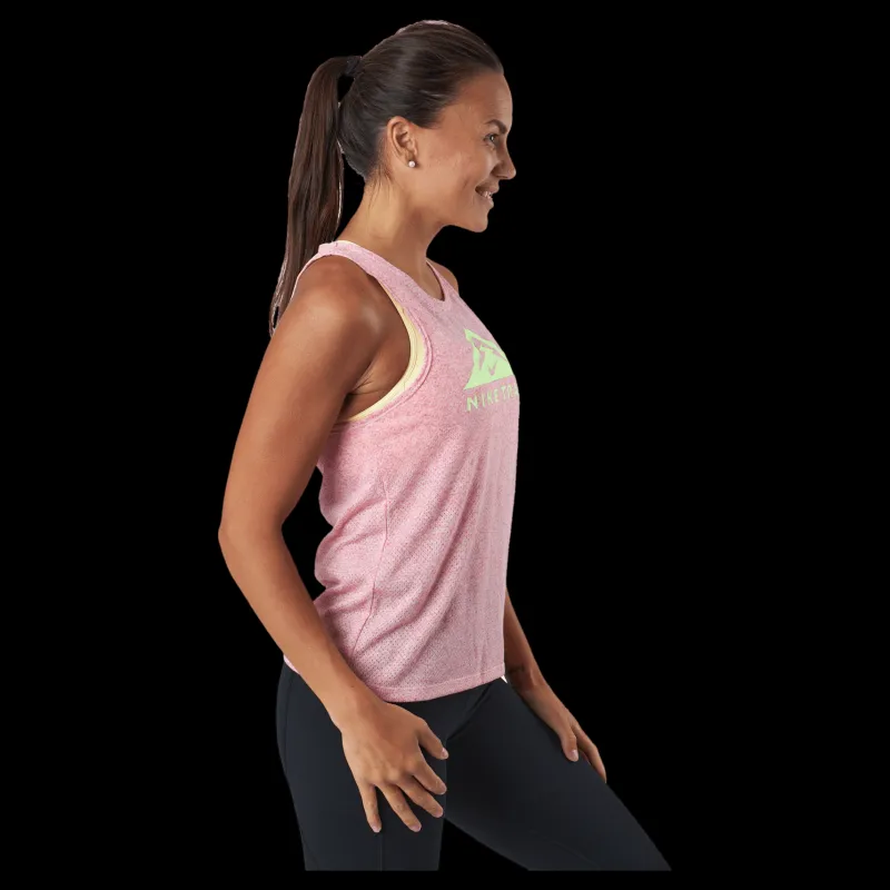Clearance Nike Dri-fit Women's Trail Run Multi-color/htr/ghost Green Rosa