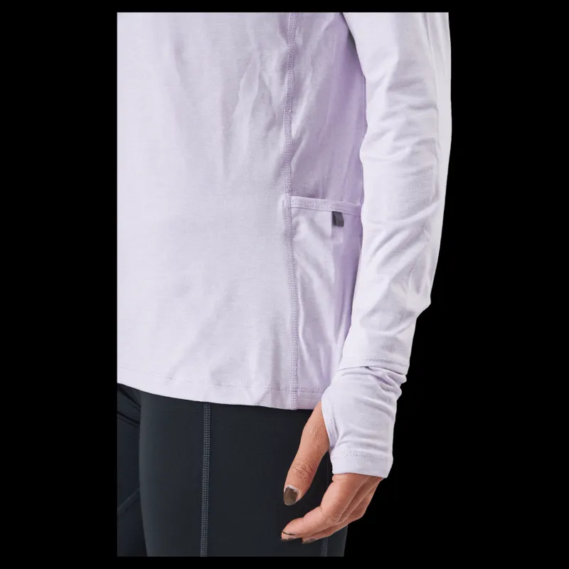 Online Nike Element Women's 1/2-zip R Doll/barely Grape/htr/reflecti Vit