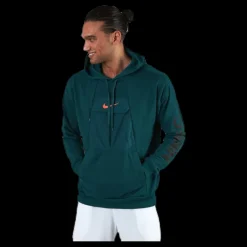 Clearance Nike F.C. Pullover Hoodie Patterned Grön