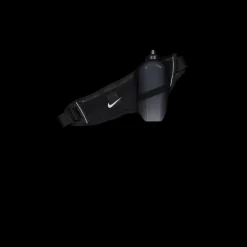 Nike EQ Nike Flex Stride Bottle Belt 2 Black/black/silver Svart Hot