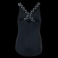 Nike Swim Nike Logo Tape Crossback One P Black Svart Clearance