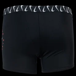 Clearance Nike Swim Nike Logo Tape Crossback Sport Black Svart