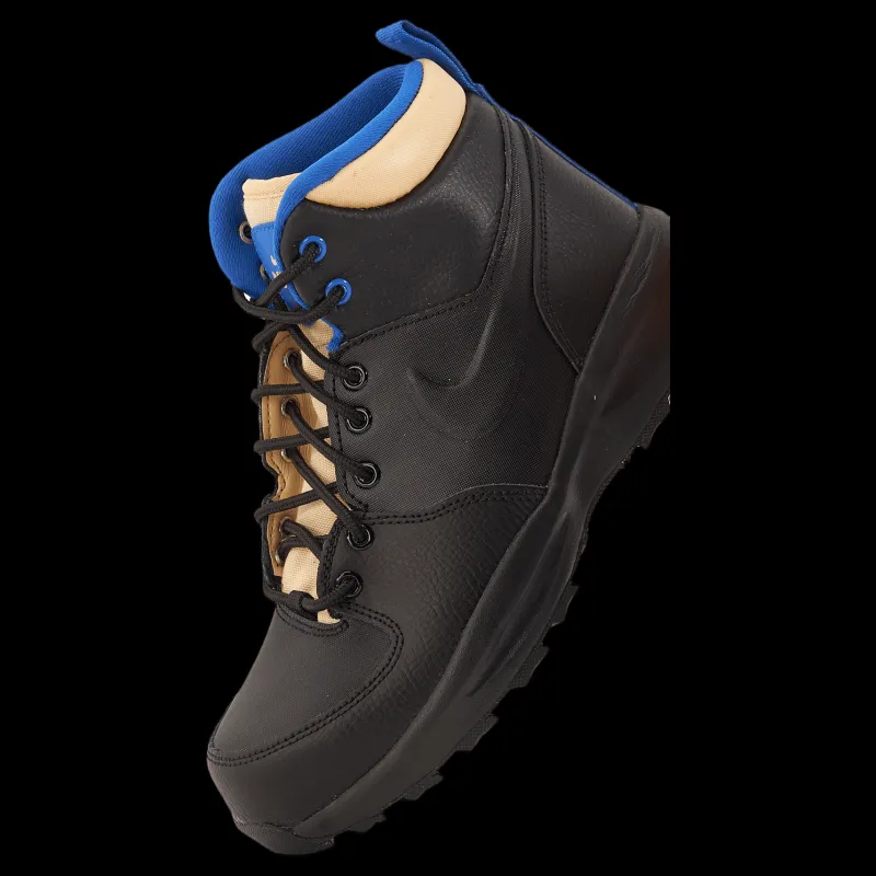 Nike Manoa Ltr Big Kids' Boots Black/black-sesame-game Royal Svart och Blå Online