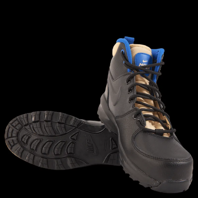 Nike Manoa Ltr Big Kids' Boots Black/black-sesame-game Royal Svart och Blå Online