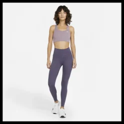 Nike One Luxe Dark Raisin/clear Blå Hot