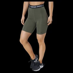Nike Pro 365 Women's High-rise Medium Olive/black/black Svart Outlet