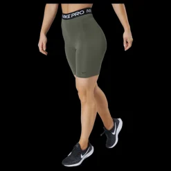 Nike Pro 365 Women's High-rise Medium Olive/black/black Svart Outlet