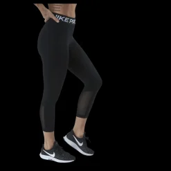 Online Nike Pro 365 Women's Mid-Rise Crop Leggings BLACK/WHITE Svart