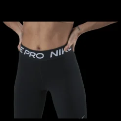 Online Nike Pro 365 Women's Mid-Rise Crop Leggings BLACK/WHITE Svart